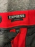 Express Red Casual Pants Size 0R - photo 6