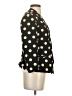 Corey Lynn Calter 100% Polyester Polka Dots Black Gold Blazer Size 2 - photo 4