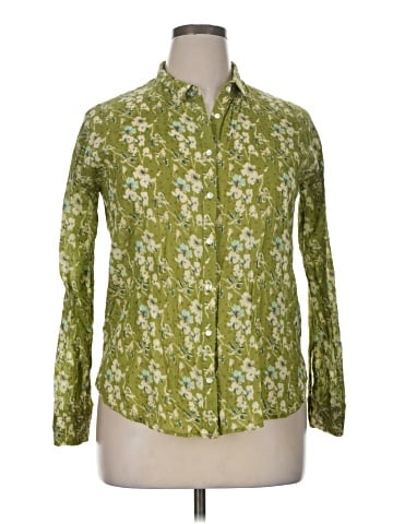Bella Jones Long Sleeve Button-Down Shirt (view 1)