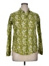 Bella Jones Floral Green Long Sleeve Button-Down Shirt Size XL (estimated) - photo 1