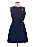 MSGM Solid Blue Casual Dress Size EU (IT) 42 / US 6 - photo 1