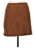 Shein Solid Brown Casual Skirt Size 4 - photo 2