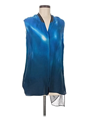 Elie Tahari Sleeveless Silk Top (view 1)