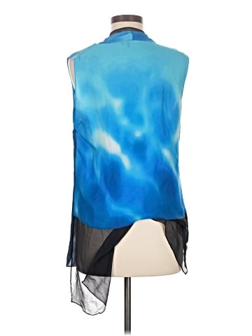 Elie Tahari Sleeveless Silk Top (view 2)