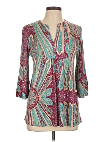 Nieves Lavi 3/4 Sleeve Blouse (view 1)