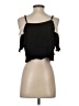 Xhilaration 100% Rayon Black Sleeveless Blouse Size XS - photo 2