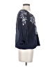 Unbranded Blue 3/4 Sleeve Blouse Size S (estimated) - photo 4