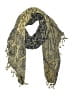 Unbranded Paisley Yellow Blue Scarf One size - photo 1