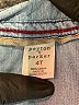Peyton & Parker 100% Cotton Blue Denim Jacket Size 4T - photo 3
