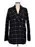 Lioness 100% Polyester Plaid Black Blazer Size M - photo 1