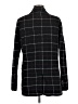 Lioness 100% Polyester Plaid Black Blazer Size M - photo 2