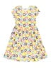 Dot Dot Smile Print Yellow Dress Size 8 - 10 - photo 1