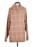 Kirundo Plaid Tan Turtleneck Sweater Size L - photo 1