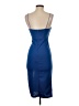 Lyaner Solid Blue Cocktail Dress Size XS - photo 2