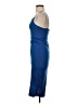 Lyaner Solid Blue Cocktail Dress Size XS - photo 5