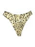 Beach Joy Animal Print Gold Swimsuit Bottoms Size M - photo 2