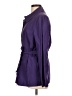 Chico's Purple Trenchcoat Size Lg (2) - photo 5