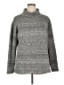 Columbia 100% Polyester Gray Turtleneck Sweater Size 1X - photo 1