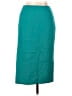 Escada Solid Teal Formal Skirt Size EU 44 / US 14 - photo 1