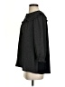 Current Air 100% Polyester Animal Print Solid Black 3/4 Sleeve Blouse Size S - photo 5