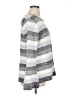 Kensie Stripes Silver Pullover Sweater Size XL - photo 4
