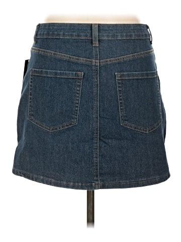 No Boundaries Denim Skirt (view 2)