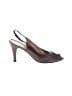 Bruno Magli Brown Purple Heels Size 9 1/2 - photo 1