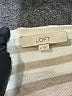 Ann Taylor LOFT Stripes Ivory Pullover Sweater Size M - photo 7