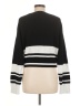 Express 100% Cotton Stripes Black Pullover Sweater Size M - photo 2