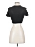 Zara Silver Short Sleeve Turtleneck Size S - photo 2