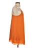 Naked Zebra 100% Polyester Solid Orange Casual Dress Size S - photo 4