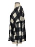Impressions Checkered-gingham Gray Cardigan Size S - photo 5