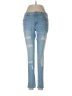 Bullhead Hearts Blue Jeans Size 7 - photo 1