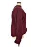 LTS Basics 100% Viscose Burgundy Long Sleeve Blouse Size 20 - photo 4