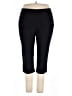 Courtenay Solid Black Active Pants Size 18 - photo 1