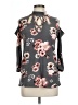 J for Justify Gray 3/4 Sleeve Blouse Size L - photo 1