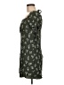 Francesca's 100% Polyester Green Casual Dress Size L - photo 5