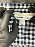 Old Navy 100% Cotton Checkered-gingham Blue Long Sleeve Button-Down Shirt Size L - photo 7
