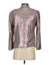 Ella Moss 100% Nylon Chevron-herringbone Silver Blazer Size S - photo 2