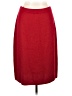 St. John Collection Solid Red Formal Skirt Size 12 - photo 1