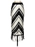 Willow & Wind Chevron-herringbone Ivory Casual Skirt Size S - photo 1