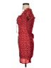 Shein 100% Polyester Hearts Red Casual Dress Size XS - photo 5