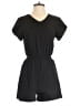 Unbranded 100% Polyester Solid Black Romper Size S - photo 1