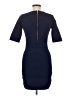 Cache Solid Blue Casual Dress Size M - photo 2