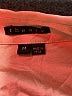 Theory Color Block Orange Long Sleeve Silk Top Size M - photo 6