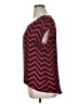 Heart Soul 100% Polyester Chevron-herringbone Red Short Sleeve Top Size XL - photo 5
