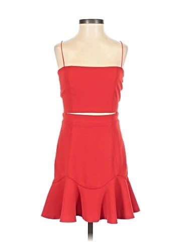 White Fox Cocktail Dress (view 1)