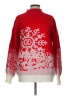 Unbranded 100% Acrylic Print Red Pullover Sweater Size L - photo 1