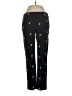 Ann Taylor LOFT 100% Polyester Stars Black Track Pants Size 0 - photo 1