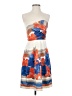 Outback Red Print Orange Cocktail Dress Size 0 - photo 1